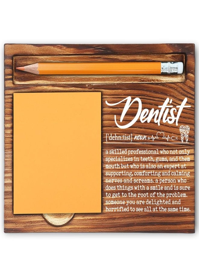MFOMFO Thank You Appreciation Gifts for Dentist, Going Away Gift Retirement Gift for Dentist, Appreciation Gifts for Endodontists, Orthodontists, Hygienists Self-Stick Note Pad Holders-LBB115 - Image 1