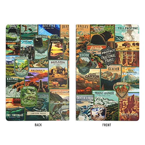 Lantern Press Protect Our National Parks, 3-Pack Notebook Journal Set with Unique Artwork on Each Cover - Image 3