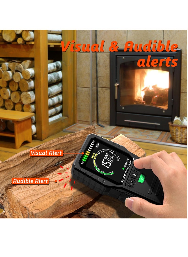 Moisture Meter Wall Moisture Meter for Walls Wood cm Meter Screed Moisture Meter Wall Concrete Plaster Building Materials Basement Walls - Image 5