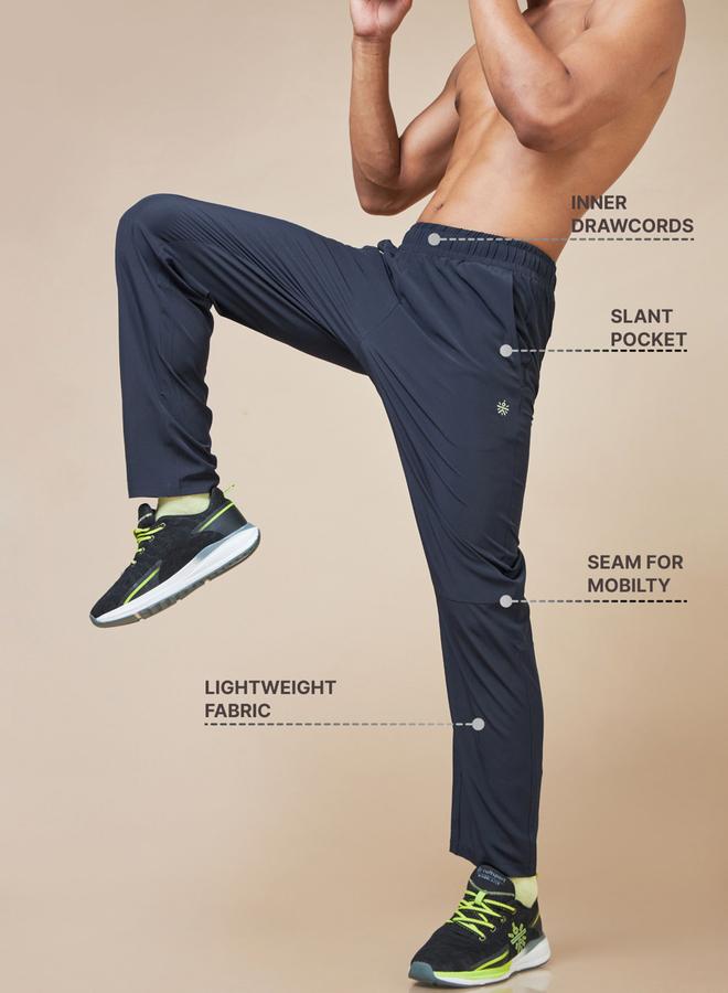Cult Men Navy Train in Train Out Premium Track Pants - Image 4