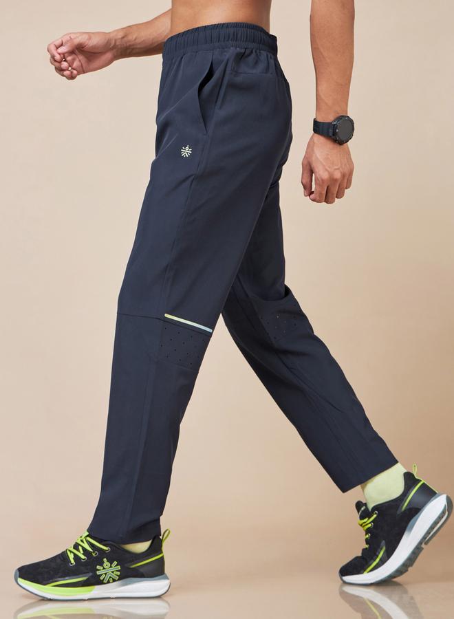 Cult Men Navy Train in Train Out Premium Track Pants - Image 1