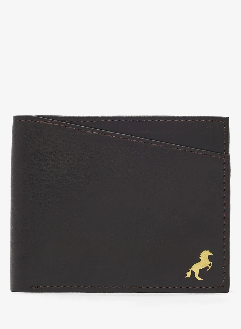 Robert Wood Genuine Leather B- Fold Wallet