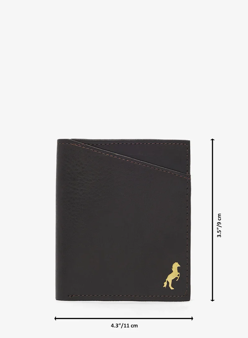 Robert Wood Genuine Leather B- Fold Wallet