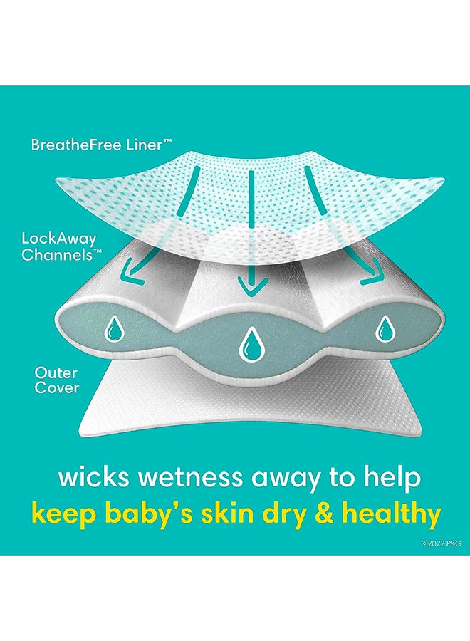 Pampers Baby Swaddlers Diapers - Size 4, 150 Count, Ultra Soft Disposable - Image 3