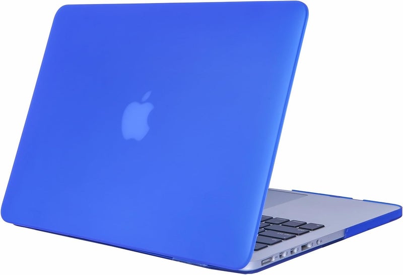 سيفن لاين متوافق مع حافظة Macbook Pro 13.3 غير لامعة ناعمة الملمس صلبة لـ 2010-2012 Macbook Pro 13 بوصة A1278 (CD-Rom) بدون شاشة Retina مع غطاء لوحة مفاتيح تخطيط EU/UK، أزرق عميق - Image 5