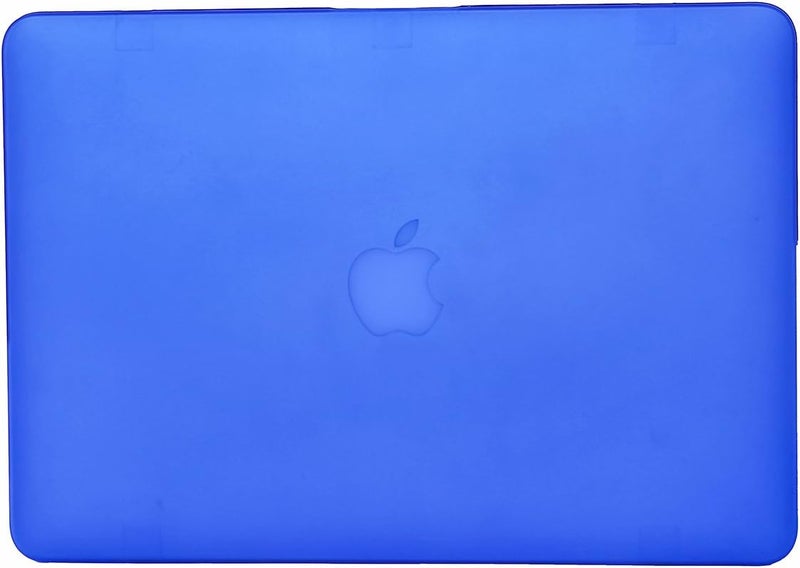 سيفن لاين متوافق مع حافظة Macbook Pro 13.3 غير لامعة ناعمة الملمس صلبة لـ 2010-2012 Macbook Pro 13 بوصة A1278 (CD-Rom) بدون شاشة Retina مع غطاء لوحة مفاتيح تخطيط EU/UK، أزرق عميق - Image 3