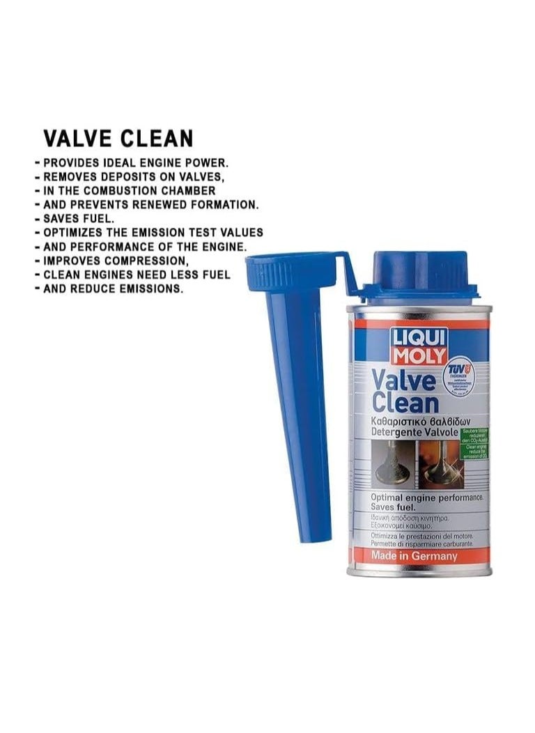 LIQUI MOLY LIQUI MOLY VALVE CLEANER 150 ML Cleans Valves/Injection Systems/Intakes/Carburetors/Combustion Chambers/Prevents Deposits  - Image 4