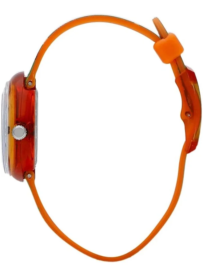 Lee Cooper Lee Cooper Kids PC21S Movement Watch, Analog Display and Silicone Strap - LC.K.4.777, Green