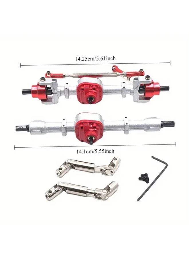 Upgraded Metal RC Car Axle Transmission Shaft Kit Black 1 12 Scale Heavy Duty Racing - Image 4