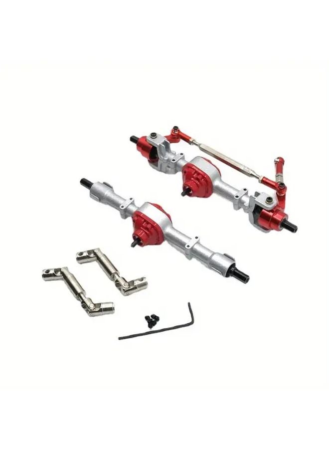 Upgraded Metal RC Car Axle Transmission Shaft Kit Black 1 12 Scale Heavy Duty Racing - Image 1