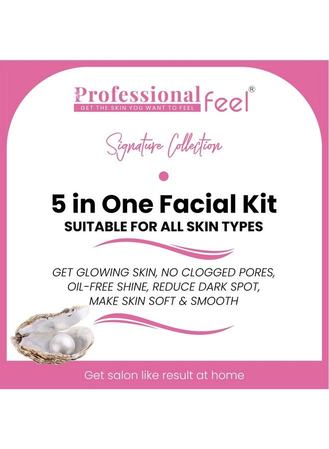 Professional Feel Pearl Skin Facial Kit, Whitening Facial Kit for Women & Men Signature Collection Facial Kit - Image 2