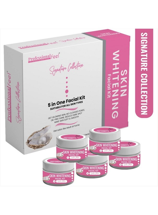 Professional Feel Pearl Skin Facial Kit, Whitening Facial Kit for Women & Men Signature Collection Facial Kit - Image 1