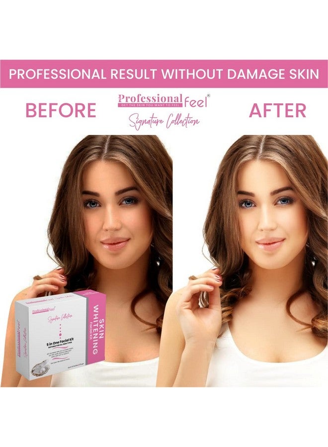Professional Feel Pearl Skin Facial Kit, Whitening Facial Kit for Women & Men Signature Collection Facial Kit - Image 3