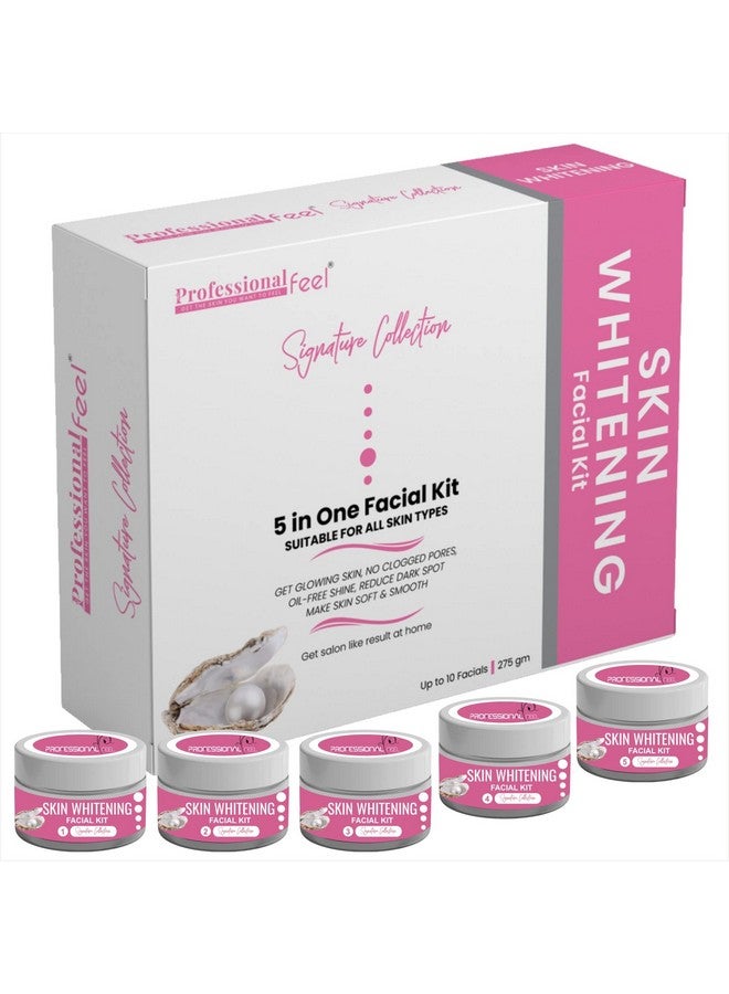 Professional Feel Pearl Skin Facial Kit, Whitening Facial Kit for Women & Men Signature Collection Facial Kit - Image 5