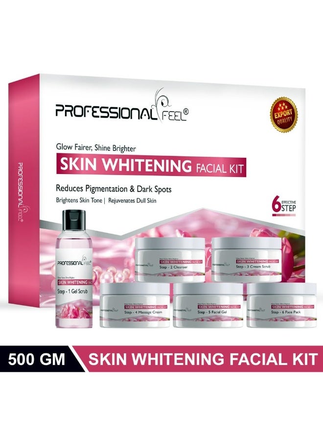 Professional Feel Pearl Skin Facial Kit, Whitening Facial Kit for Women & Men Signature Collection - Image 2