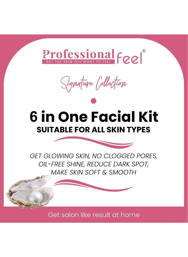 Professional Feel Pearl Skin Facial Kit, Whitening Facial Kit for Women & Men Signature Collection - Image 4