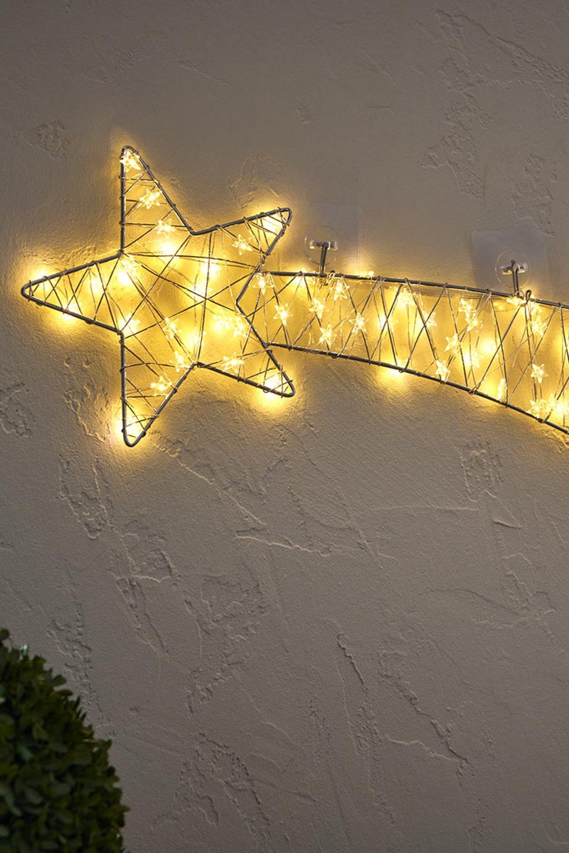 Tchibo LED Shooting Star, Silver - Image 1