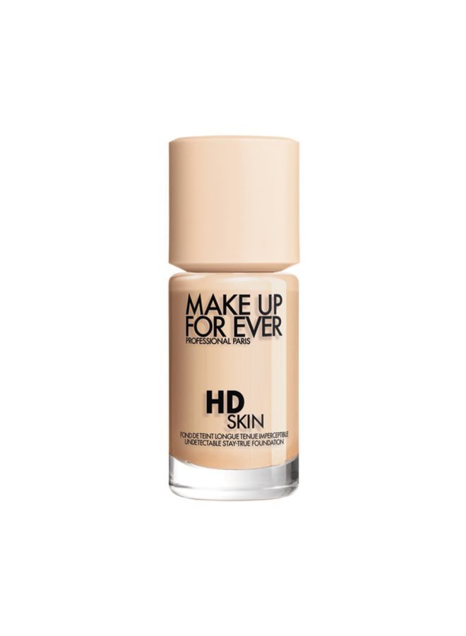 MAKE UP FOR EVER HD Skin Foundation - 1Y04 - Yellow Alabaster - 30 ml