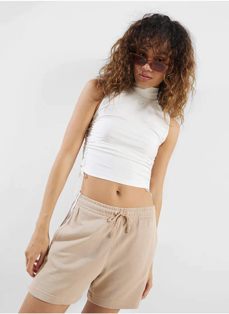 adidas Originals Ruched Cropped Top