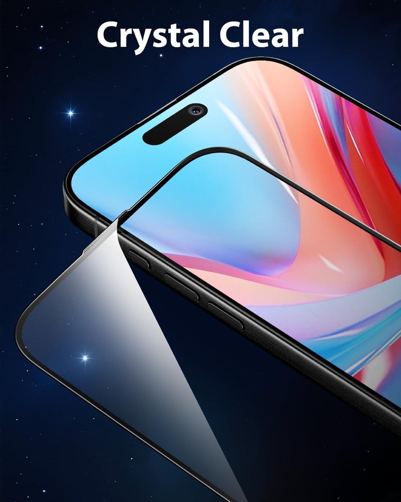 Mr Shield Mr.Shield Top-Notch HD+ Tempered Glass Screen Protector Guard Compatible for iPhone 14 Pro Max, 9H Hardness, Anti-Static, Case-Friendly, Easy Installation Kit – 1 Pack - Image 5