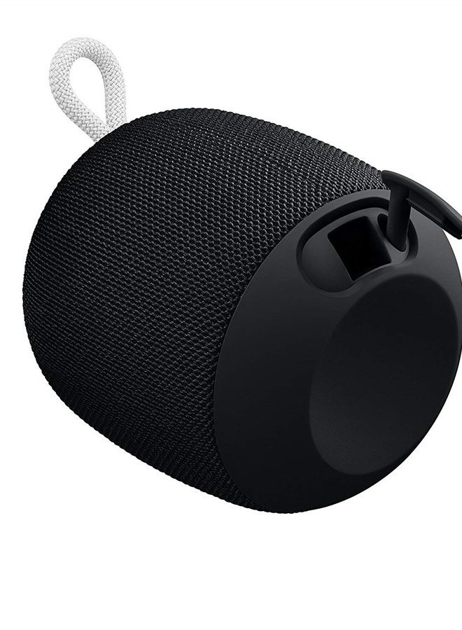 Logitech UE WONDERBOOM Portable Waterproof Bluetooth Speaker - Wireless Boom Box - Bulk Packaging - Phantom Black
