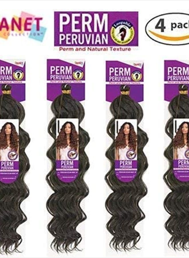 Janet Collection Perm Peruvian Ocean Wave (4-pack) (#1B) - Image 4