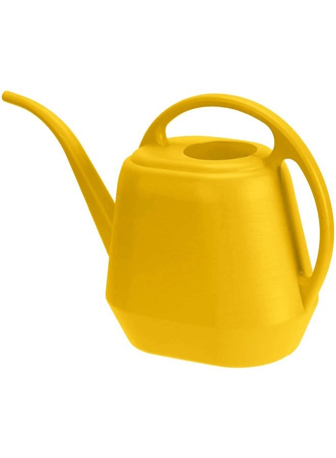 Fasmov Plastic Watering Can, Yellow, 1-Gallon - Image 2