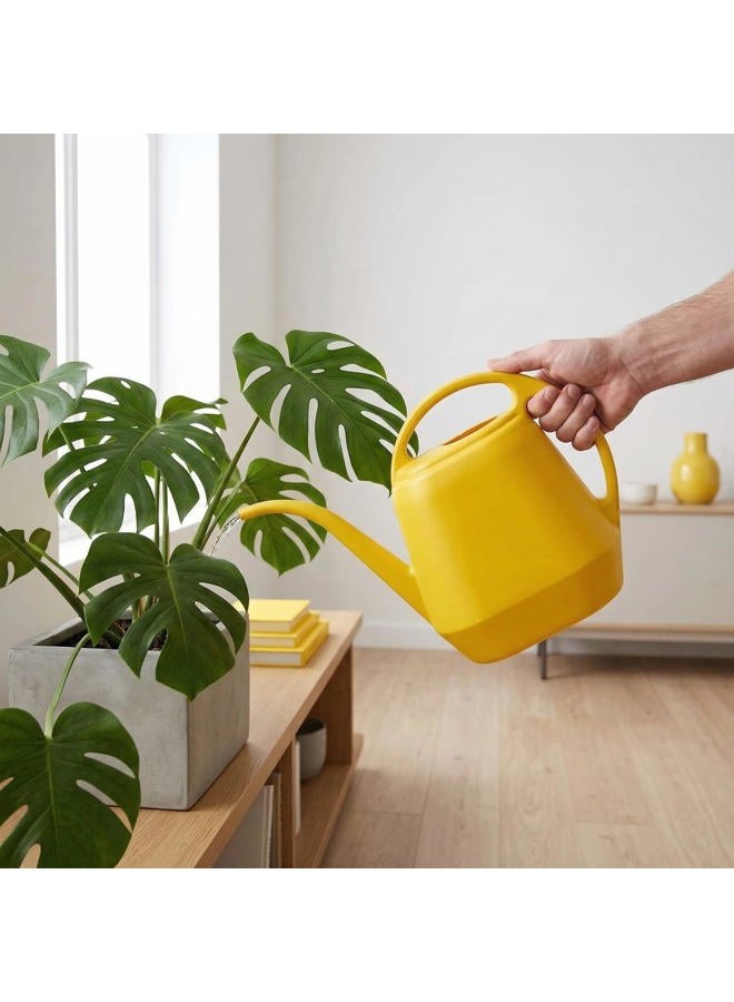 Fasmov Plastic Watering Can, Yellow, 1-Gallon - Image 5