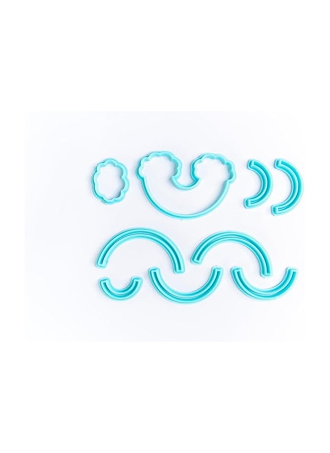 Generic - Rainbow and Clouds Cookie Cutter Set (9Pcs set) - Image 1