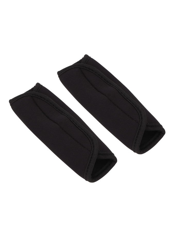 AYNEFY Handle Cover, 2Pcs Replacement Stroller Handle Cover Buffed Tubing Grips Wheelchair Stroller Armrest Protector - Image 1