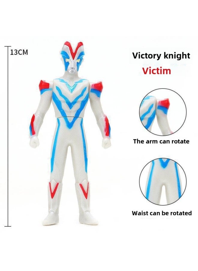 13CM Ultraman Soft Plastic Tiga Style Maltos Galaxy Zero Tiga Superman Children's Hot Toys Wholesale-Color:65, Victory Knight - Image 1