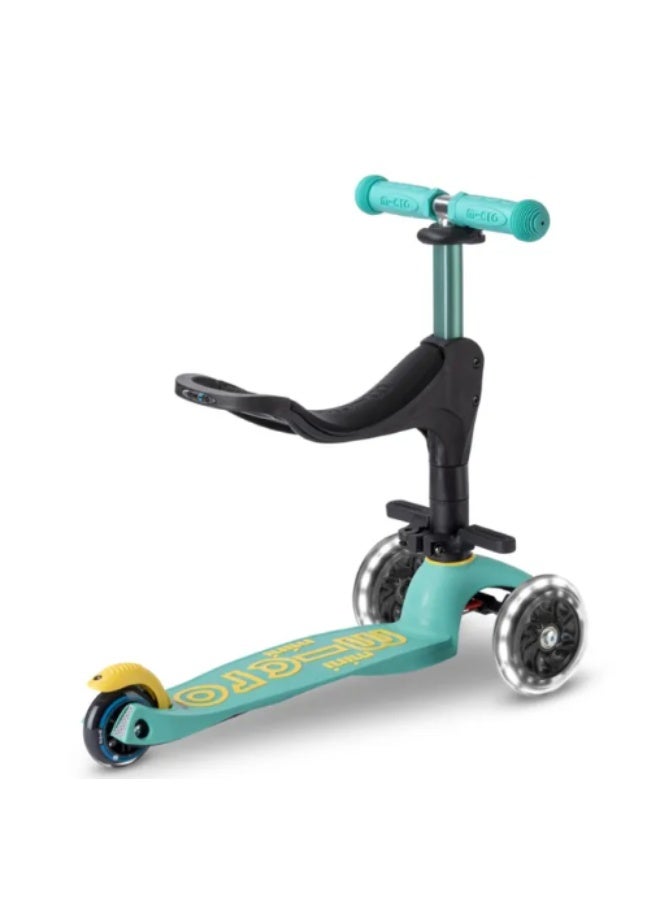 مايكرو Micro Mini Folding Deluxe LED Kids Scooter - Image 3