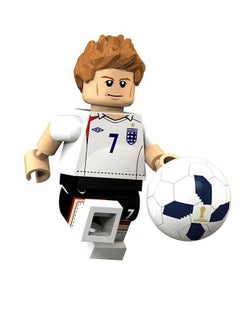 XINH 4PCS Football Star Series Characters Mini Action Figures Set, High Quality Mini Soccer Figures Series Stitching Toys Playsets for Desktop Decorations/Collectibles, Gifts for Fans  - Image 3