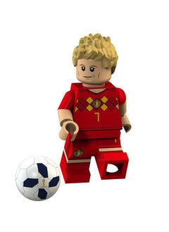 XINH 4PCS Football Star Series Characters Mini Action Figures Set, High Quality Mini Soccer Figures Series Stitching Toys Playsets for Desktop Decorations/Collectibles, Gifts for Fans  - Image 5