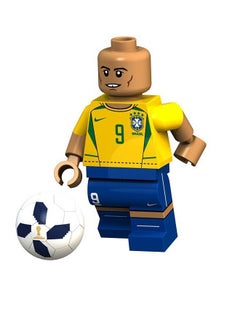 XINH 4PCS Football Star Series Characters Mini Action Figures Set, High Quality Mini Soccer Figures Series Stitching Toys Playsets for Desktop Decorations/Collectibles, Gifts for Fans  - Image 4
