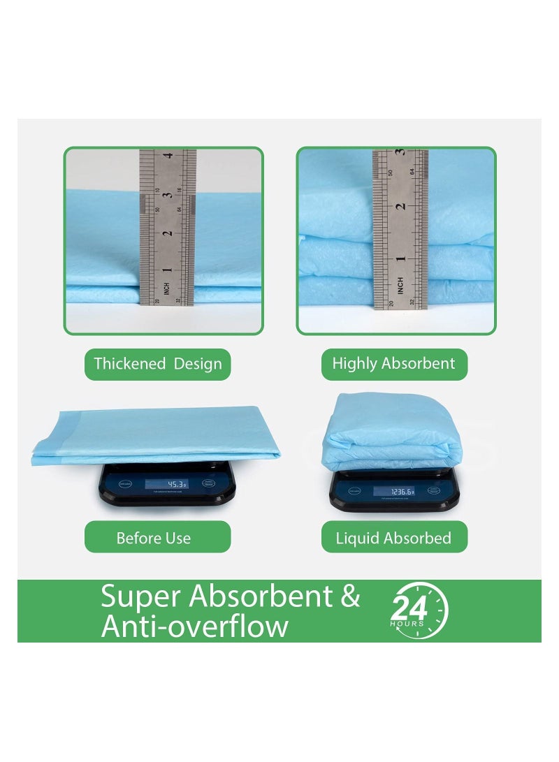 Cherry Medical Supply 75-Pieces Packed In 3 Pouches Cherry Medical Supply 60 Cm X 60 Cm Pet Training Pads And Puppy Pads Super Absorbent  - Image 4