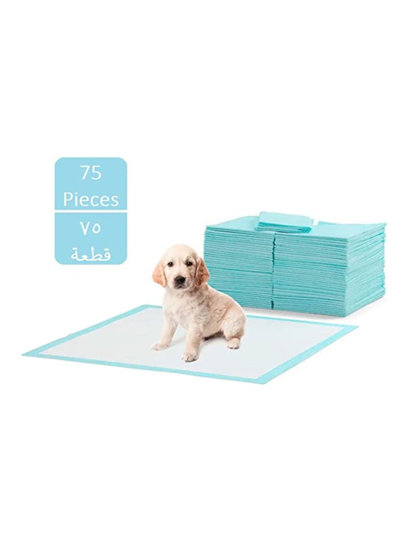 Cherry Medical Supply 75-Pieces Packed In 3 Pouches Cherry Medical Supply 60 Cm X 60 Cm Pet Training Pads And Puppy Pads Super Absorbent  - Image 1