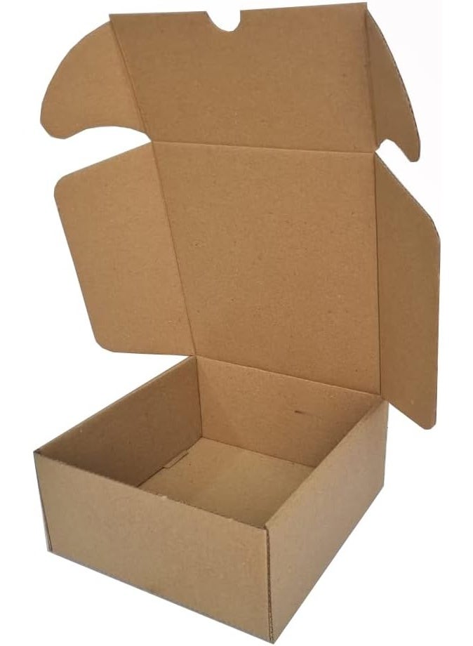 Corrugated Boxes, Packaging & Shipping Supplies (20 * 20 * 9) cm, 10 Cartons - Image 1