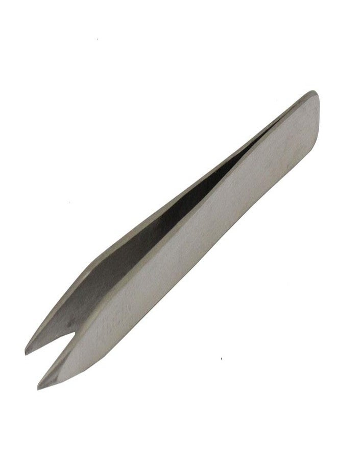 JEWEL TOOL 4" Stainless Steel Tweezer | Non-Magnetic - Versatile Precision Tool for Electronics, Jewelry & Watch Fixing - Image 1