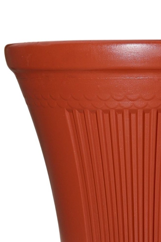 إس إن إتش أصيص زهور 22 بوصة للزينة | أواني حدائق مزخرفة، نباتات بلاستيكية، شتلات زهور، أصيص مشتل من البلاستيك الفاخر - Image 3