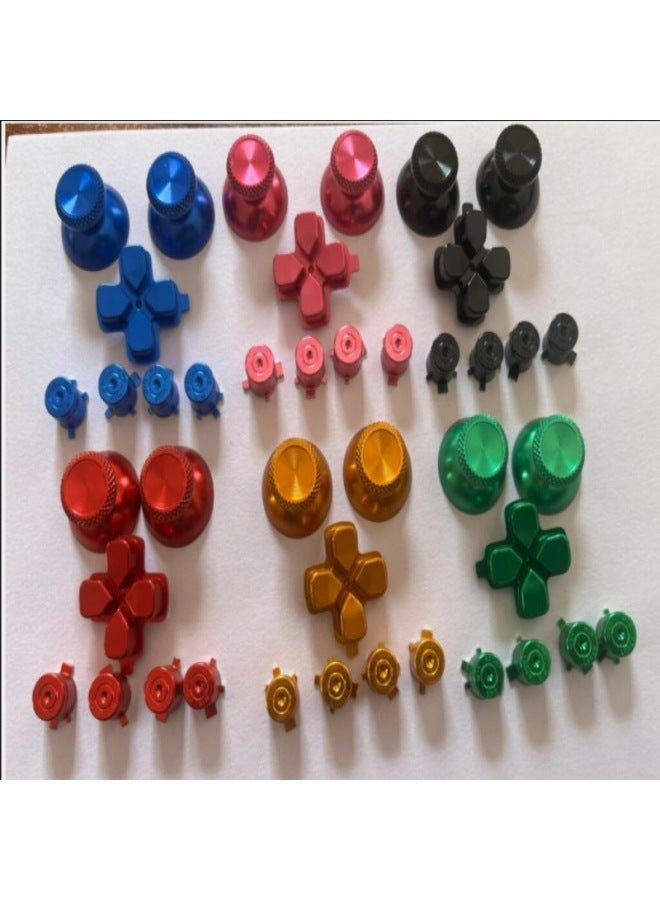 Loquat PS5 Handle on PS5 Gamepad Modified Metal Replacement on Metal Mushroom Cap Cross Key-Product Color:Red - Image 2