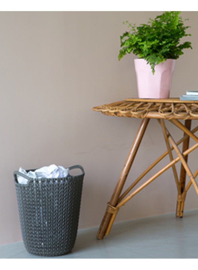 Curver Kint Round Basket Brown - Image 1