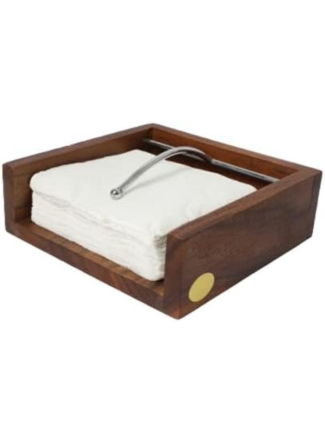 Billi Wooden Napkin Holder - Image 3