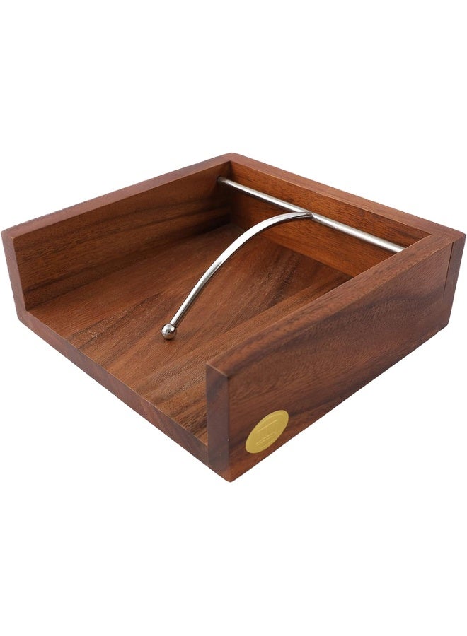 Billi Wooden Napkin Holder - Image 4