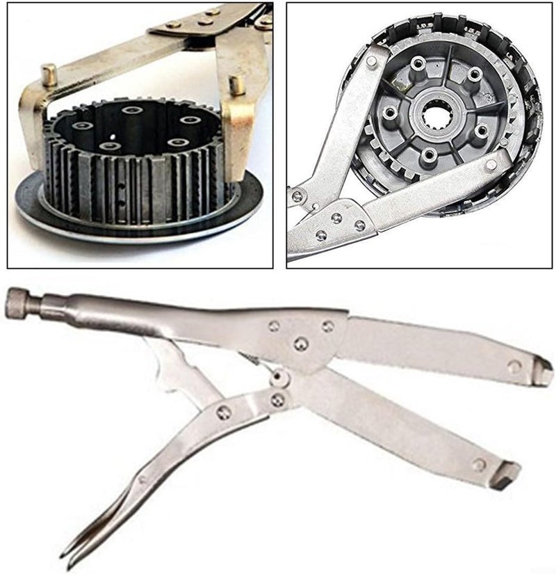Flywheel Clutch Basket Holder Tool for Motorcycle Compatible with For ATV UTV, Featuring Jaw Opening up to 5 Inches and Fit for Square Tooth Style Clutch Hubs - Image 4