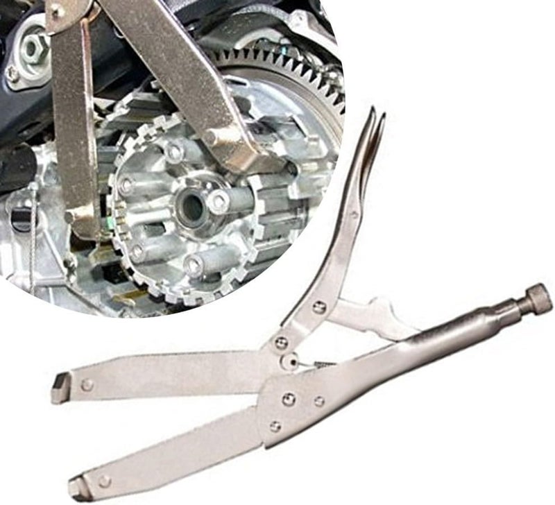 Flywheel Clutch Basket Holder Tool for Motorcycle Compatible with For ATV UTV, Featuring Jaw Opening up to 5 Inches and Fit for Square Tooth Style Clutch Hubs - Image 5