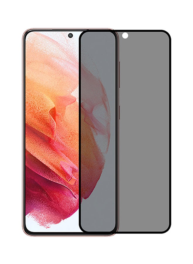 ثيودور لاصقة حماية للشاشة للحفاظ على الخصوصية مضادة للتجسس من الزجاج المقوى لهاتف سامسونج جالاكسي S21 ألترا لون أسود - Image 1