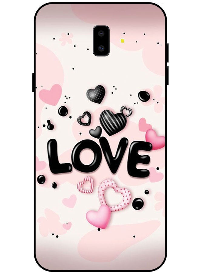 EYE CATCH Protective Case Cover For Samsung Galaxy J6 Smart Series Printed Protective Case Cover for Samsung J6 Love - Image 1