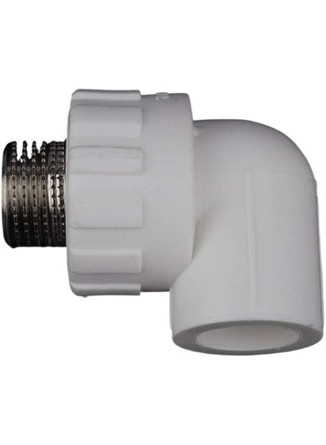 Pvc Pipe Fittings 10pcs Elbow Connector Ppr Water Pipe Adapter White 32mm 1l2 Inch - Image 3