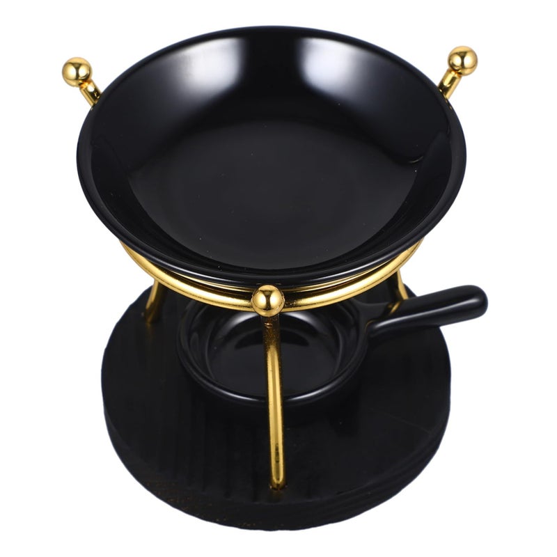 White Flameless Aroma Diffuser For Essential Oils With Tealight Candle Holder - Image 2
